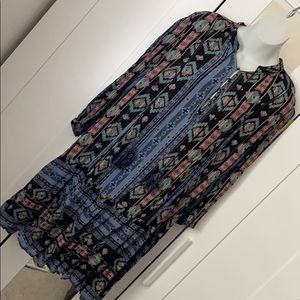 Anthropology Holding Horses Drop Waist Dress